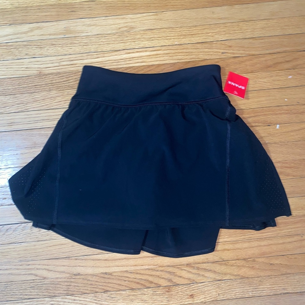SPANX Elegant Black Mini Skirt